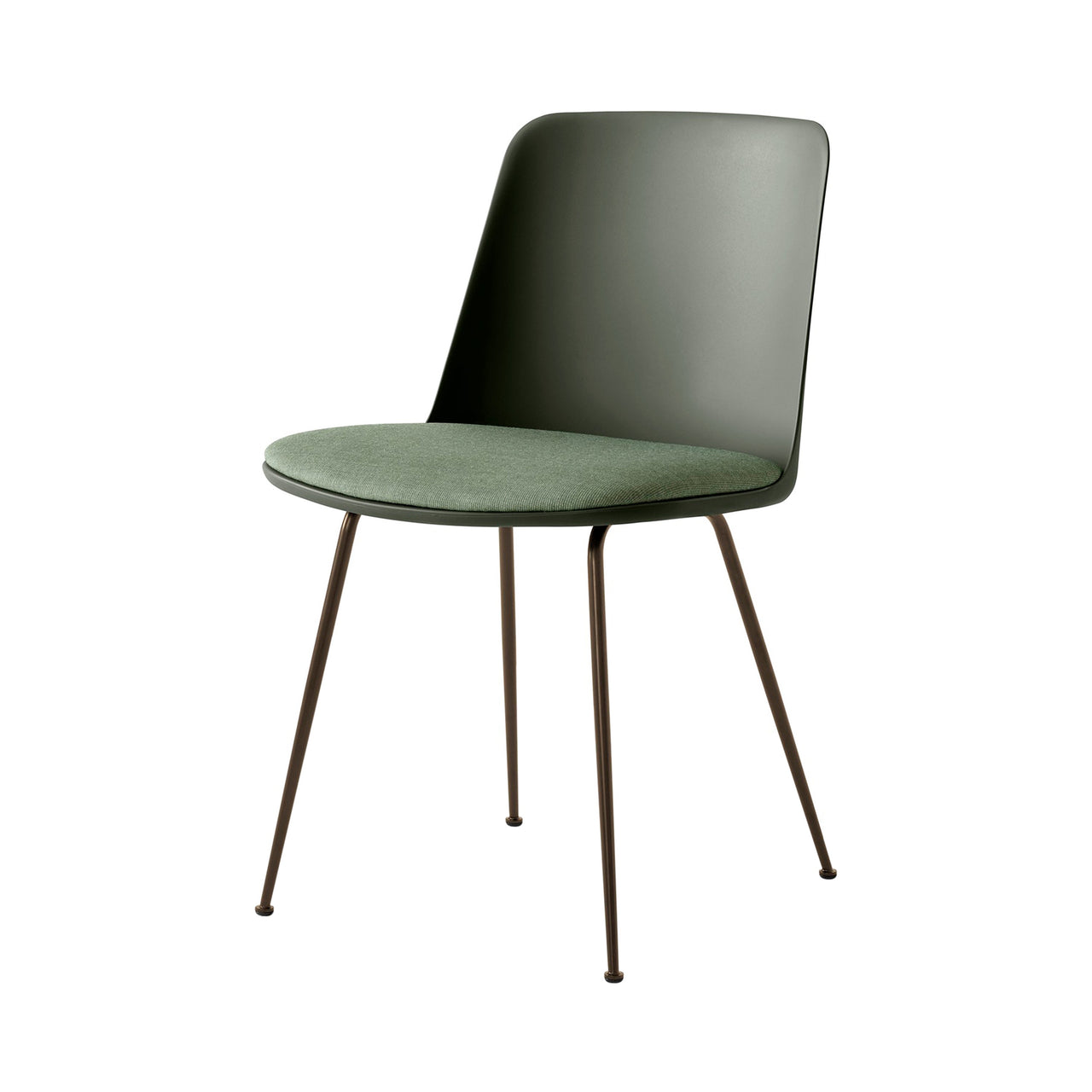 Rely Chair: HW7 + Bronze Green + Bronzed