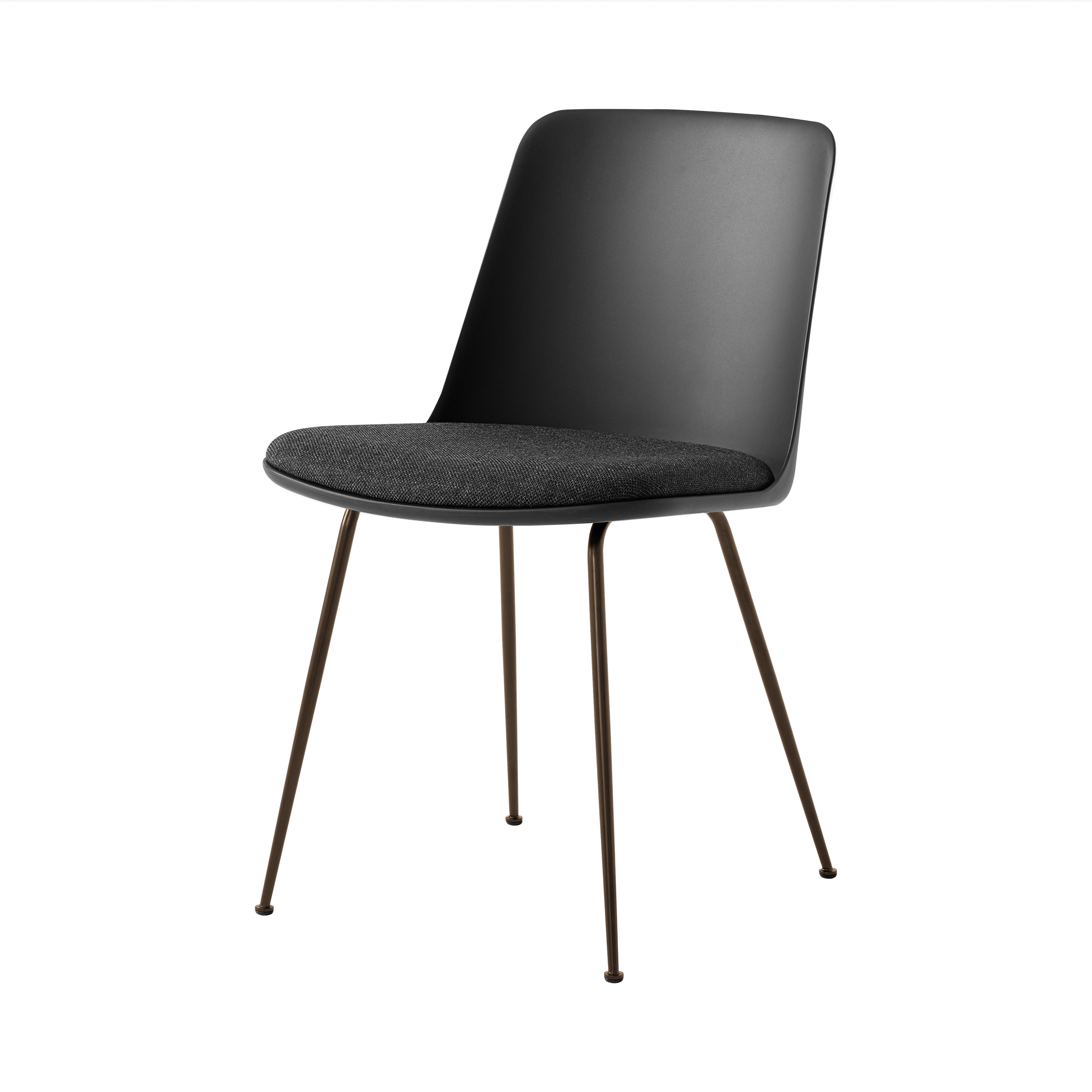 Rely Chair: HW7 + Black + Bronzed