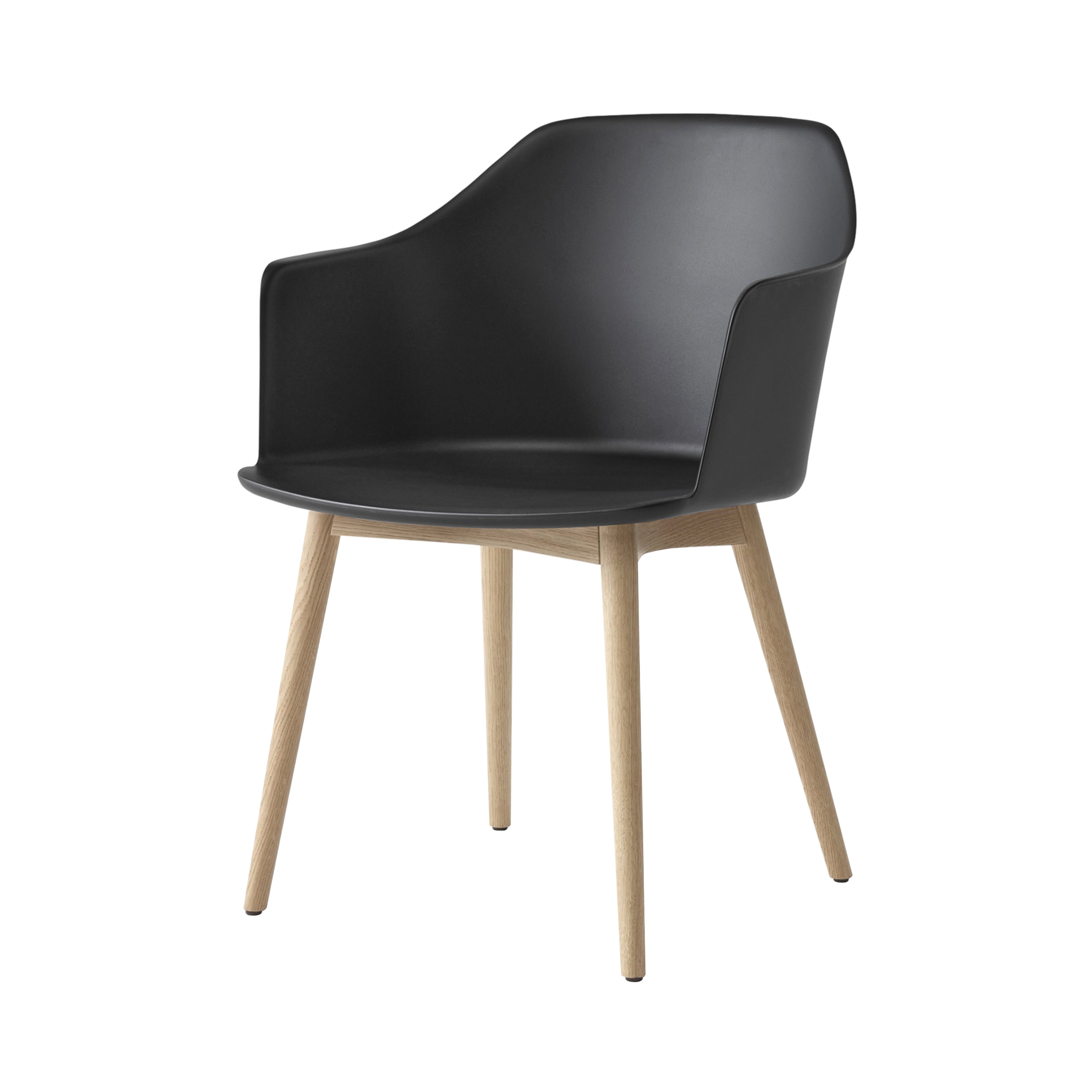 Rely Chair HW76: Black + Oak 