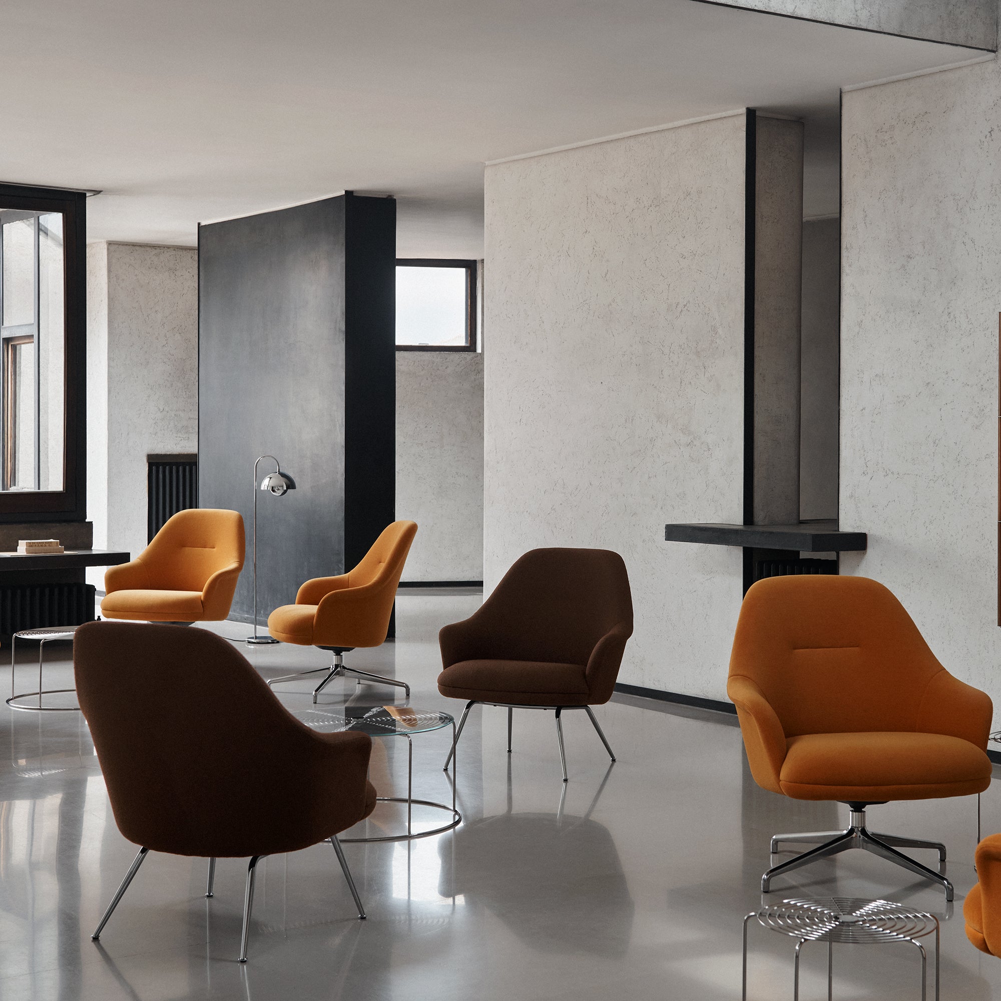 Rely Highback Lounge Chair: HW139 + LS