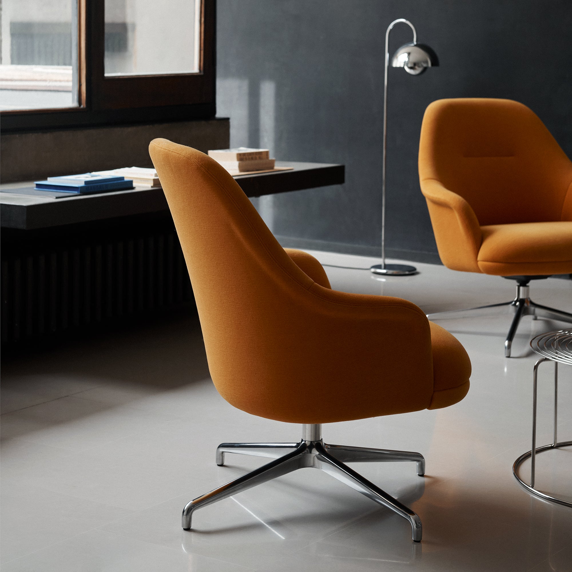 Rely Highback Lounge Chair: HW139 + LS
