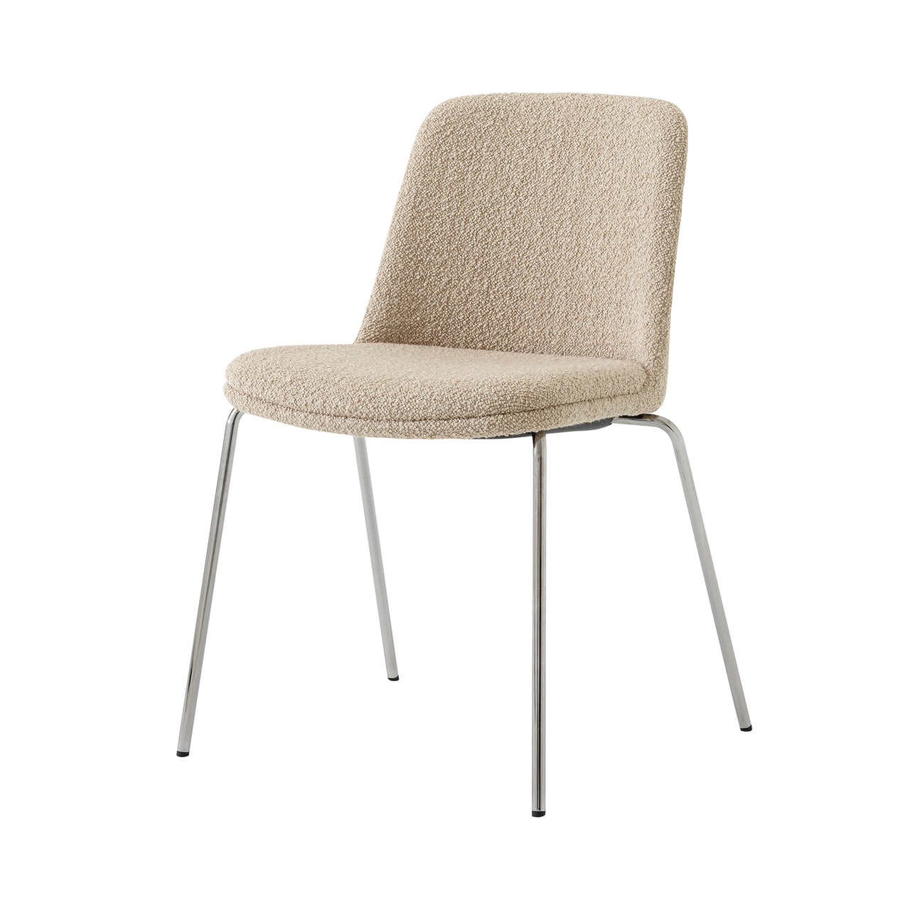 Rely Stacking Chair: HW68 + Chrome