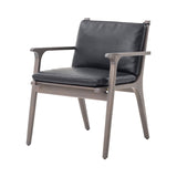 Ren Dining Armchair: Soaped Walnut