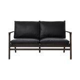 Ren Lounge Chair 2 Seater: Dark Brown Oak