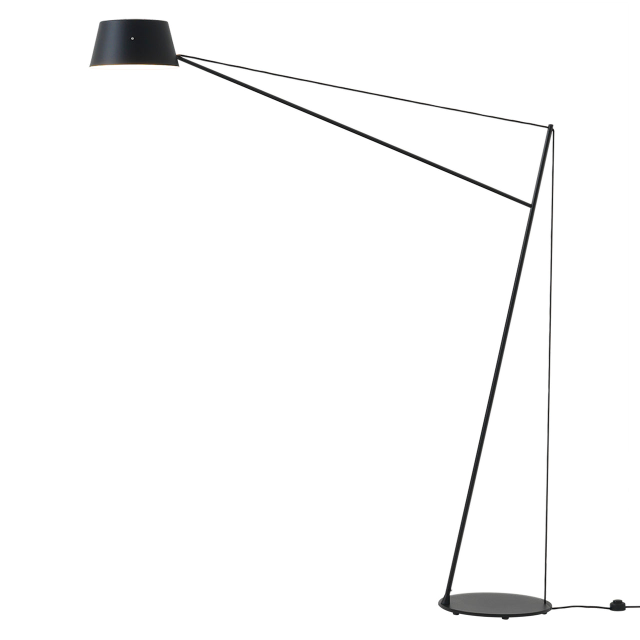 Spar Floor Light: Black