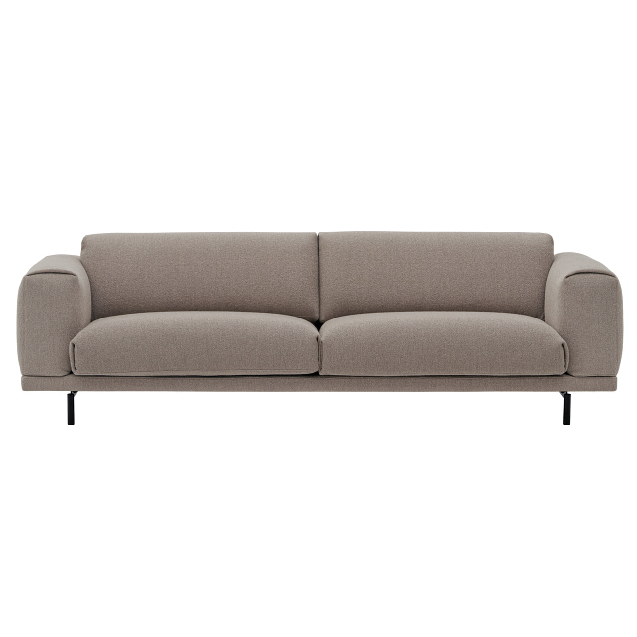 Rest 3 Seater Sofa: Metal Base