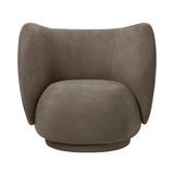 Rico Lounge Chair: With Swivel