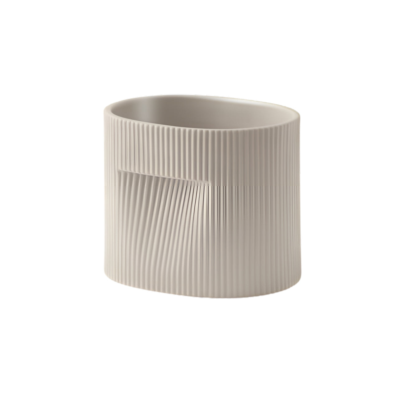 Ridge Planter: Medium + Beige
