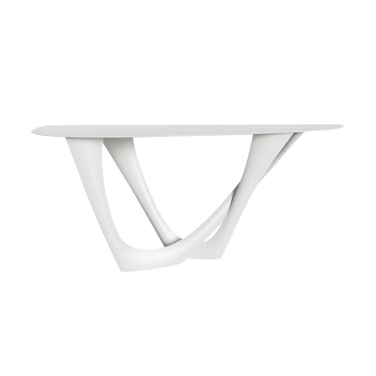 G-Console Duo: Right + White Matt Steel