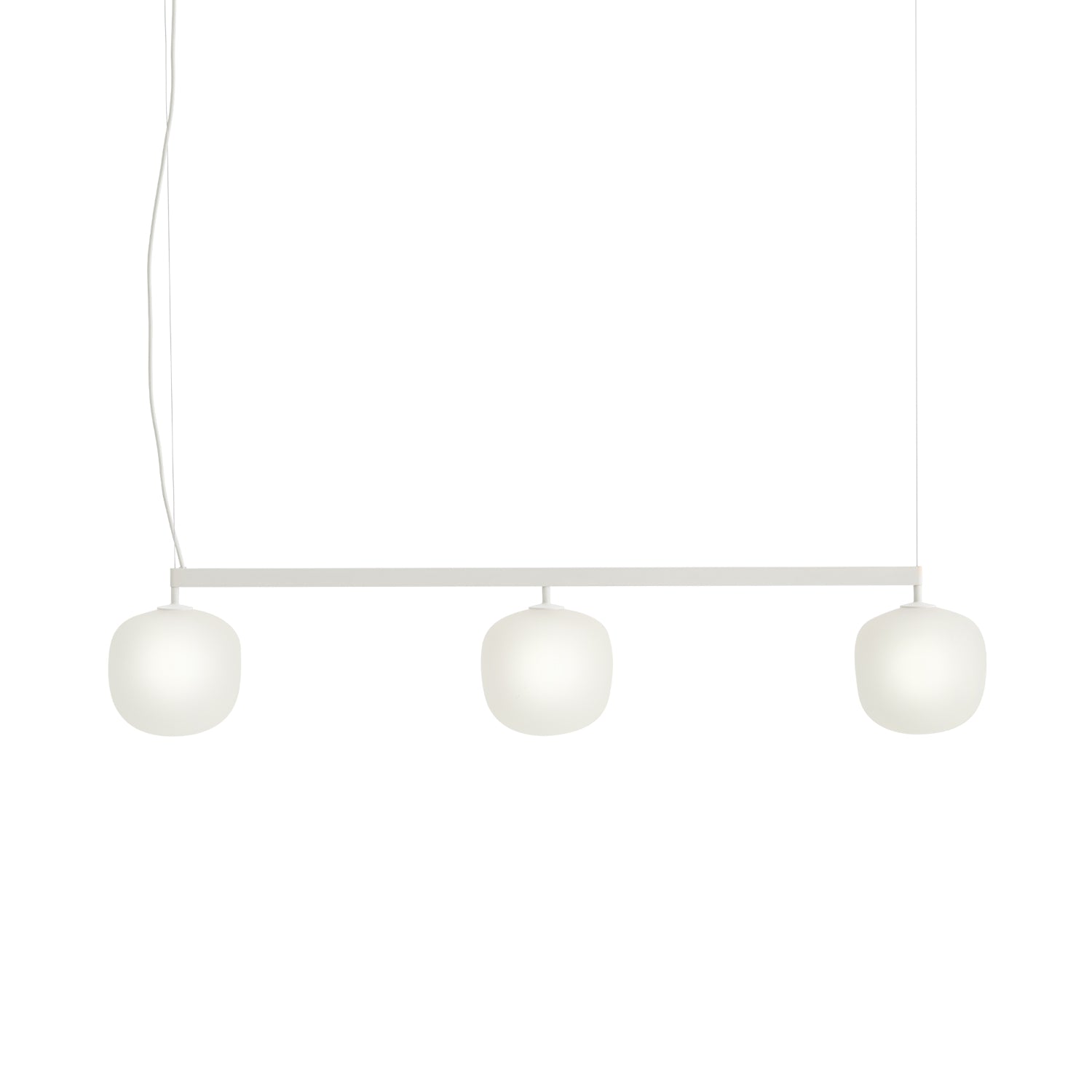 Rime Rail Lamp: White