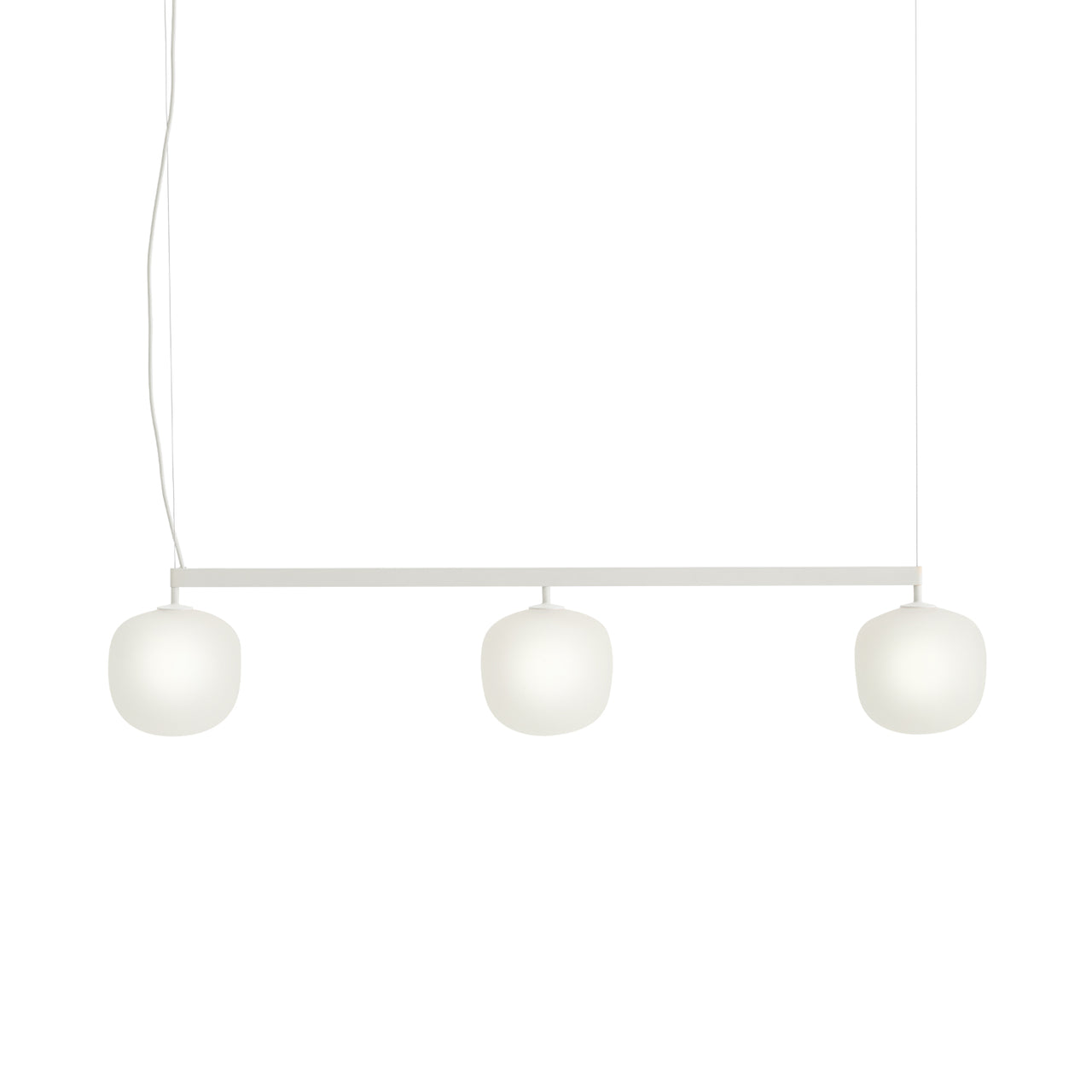 Rime Rail Lamp: White