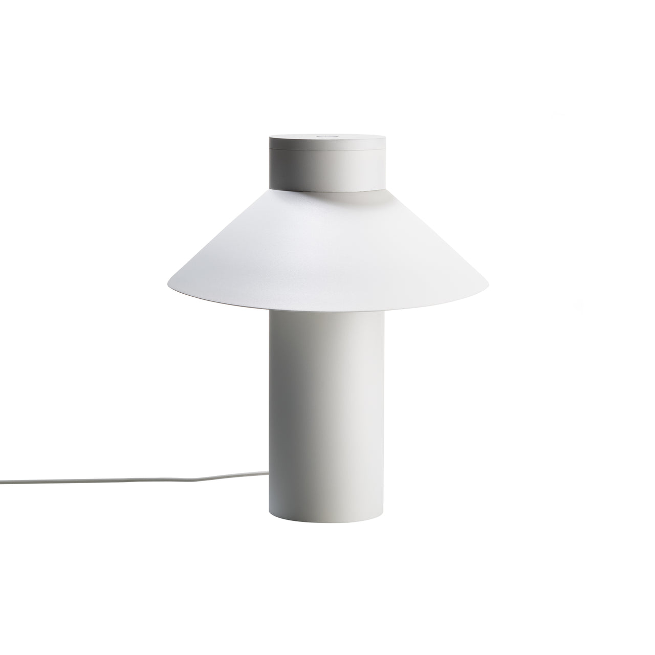 Riscio Table Lamp: White