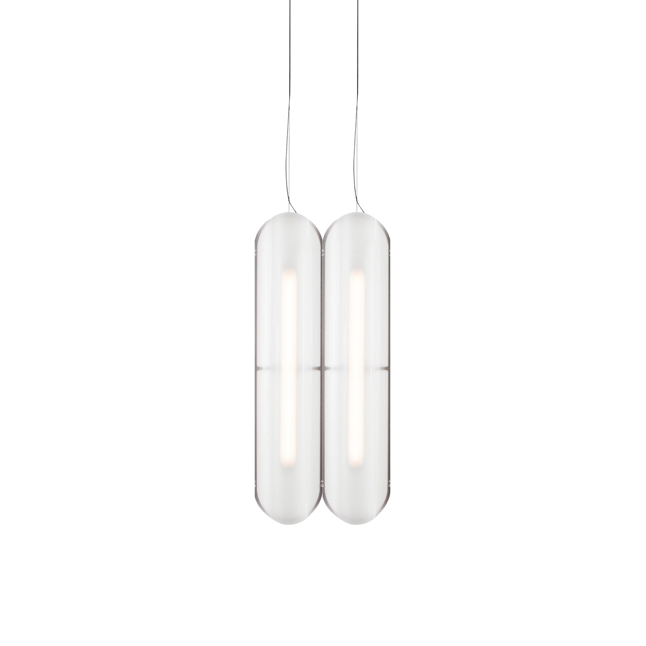 Vale System Pendant Light: Vertical + Side-to-Side + Vale 2 + Rust