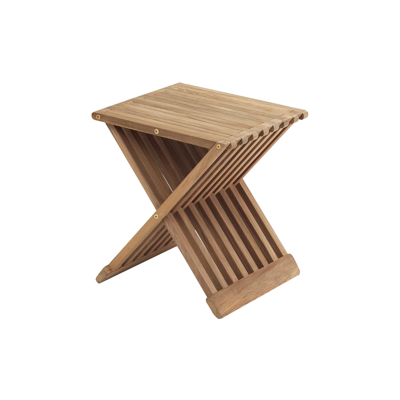 Fionia Stool: Teak