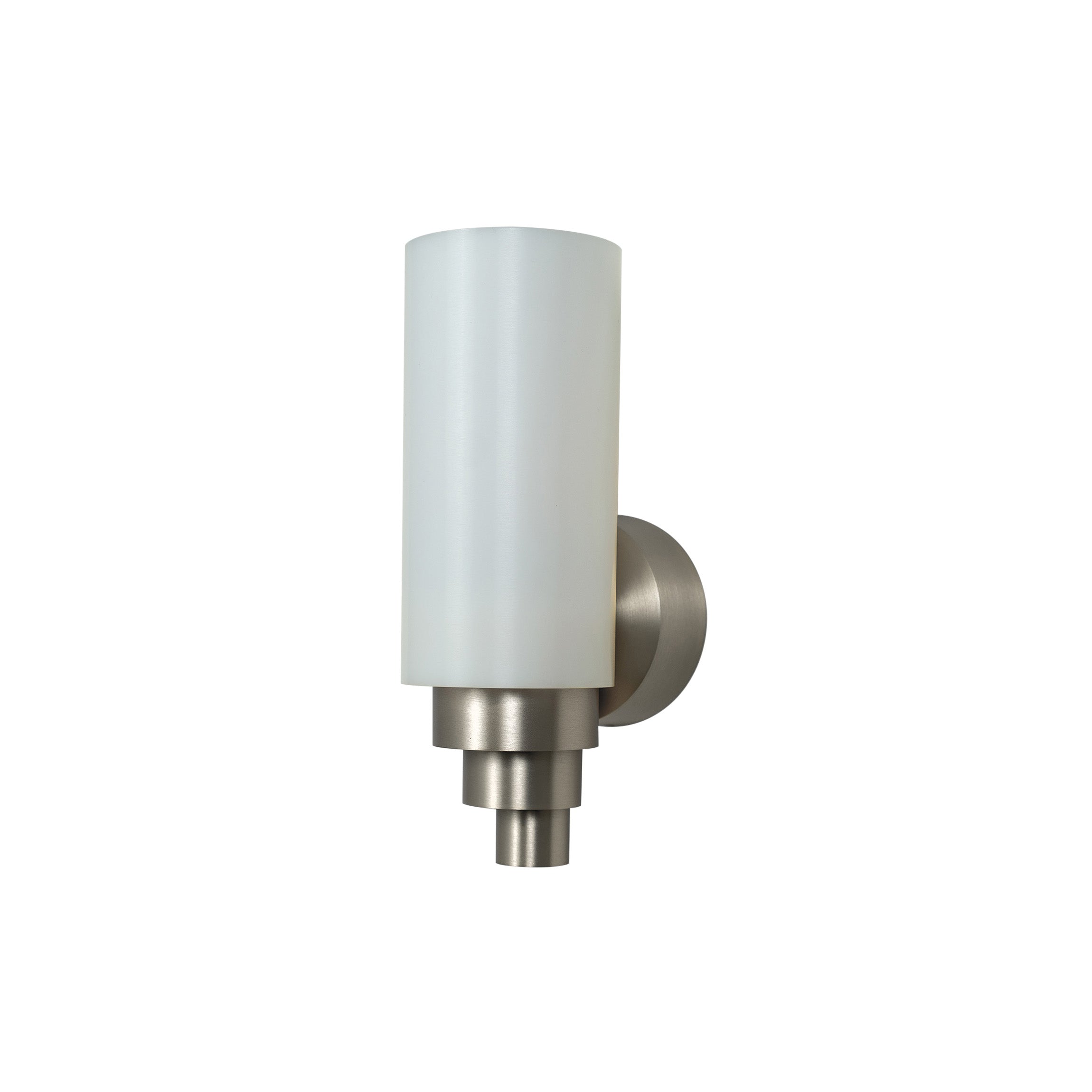 Scala Wall Light: Satin Nickel