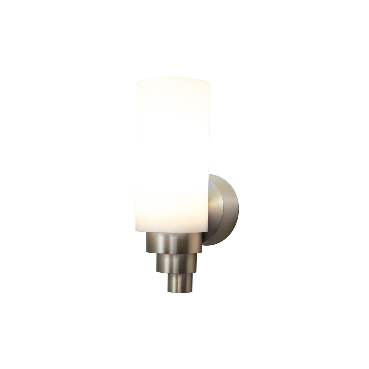 Scala Wall Light: Satin Nickel