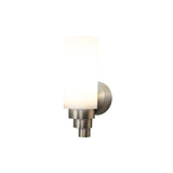 Scala Wall Light: Satin Nickel