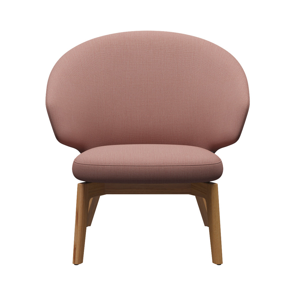 Let Lounge Chair: Clear Lacquered Oak