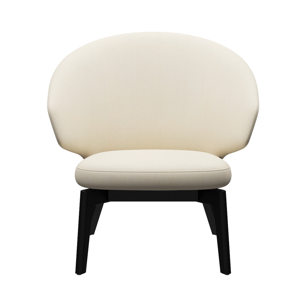 Let Lounge Chair: Black Ash