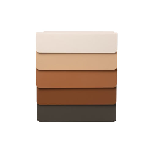 Side Stack: 5 Drawer + Blush Palette