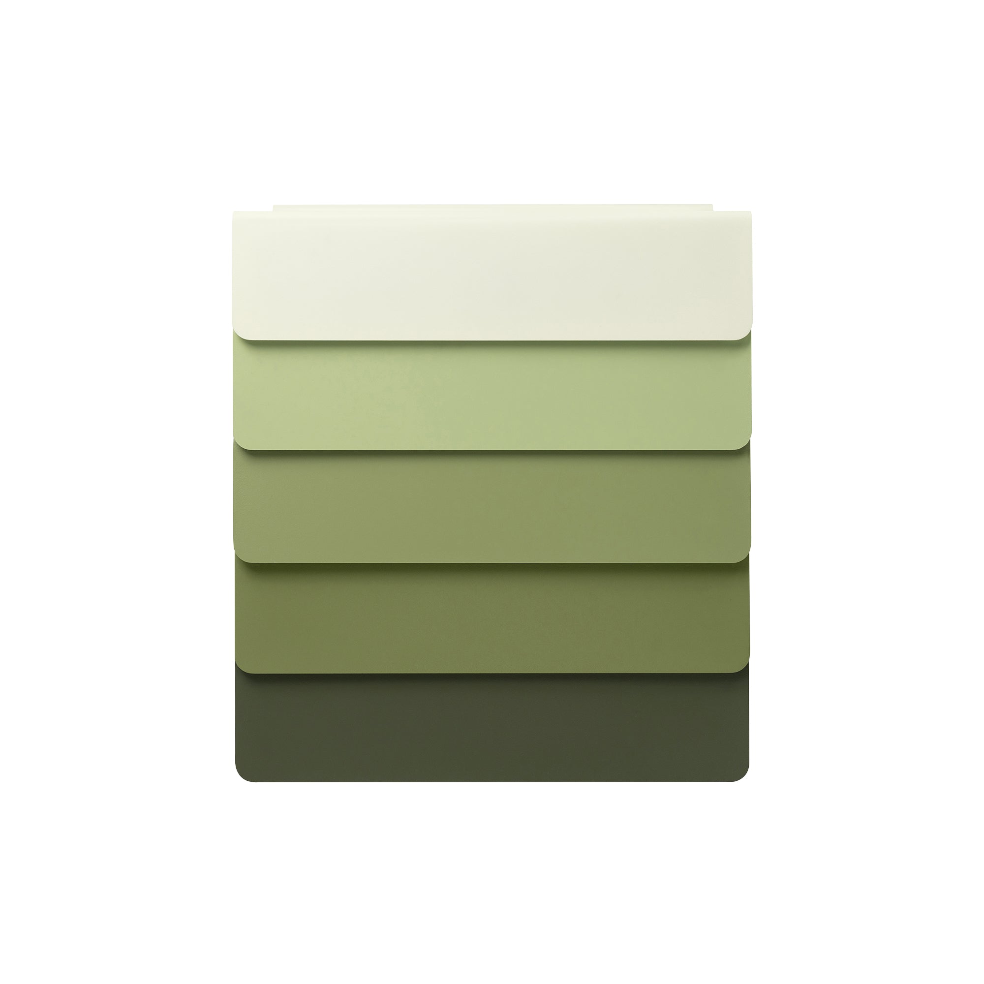 Side Stack: 5 Drawer: Olive Palette