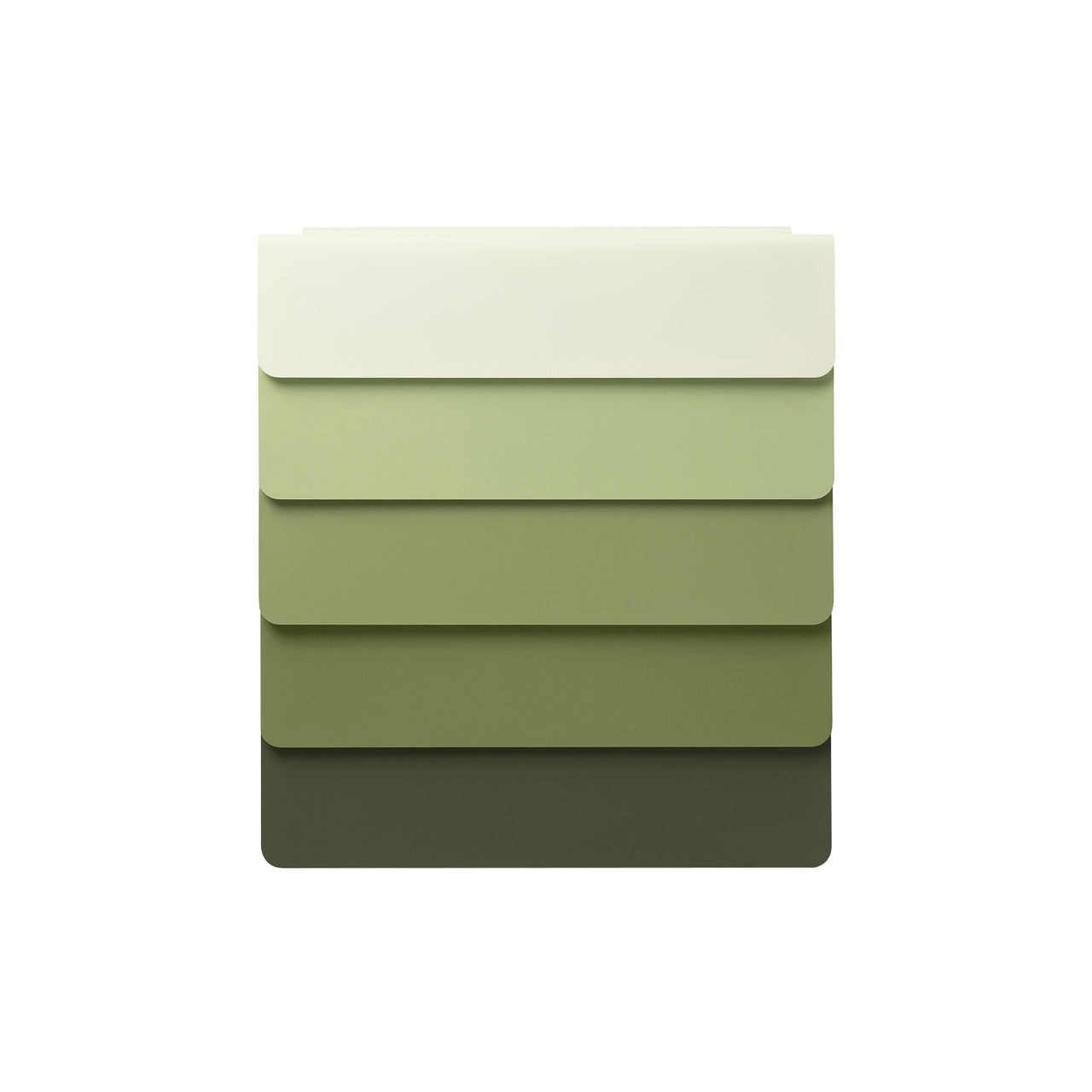 Side Stack: 5 Drawer: Olive Palette