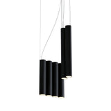 Silo 10 Suspension Lamp: Textured Black