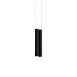 Silo 2SB Suspension Lamp: Textured Black