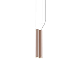 Silo 2SB Suspension Lamp: Wrinkled Dusty Pink
