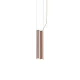 Silo 2SB Suspension Lamp: Wrinkled Dusty Pink