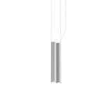 Silo 2SB Suspension Lamp: Textured White