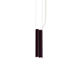 Silo 2SB Suspension Lamp: Textured Aubergine
