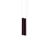 Silo 2SB Suspension Lamp: Textured Aubergine