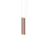 Silo 2SB Suspension Lamp: Wrinkled Dusty Pink