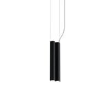 Silo 2SB Suspension Lamp: Textured Black