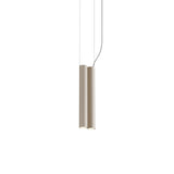 Silo 2SB Suspension Lamp: Textured Beige