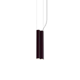 Silo 2SB Suspension Lamp: Textured Aubergine