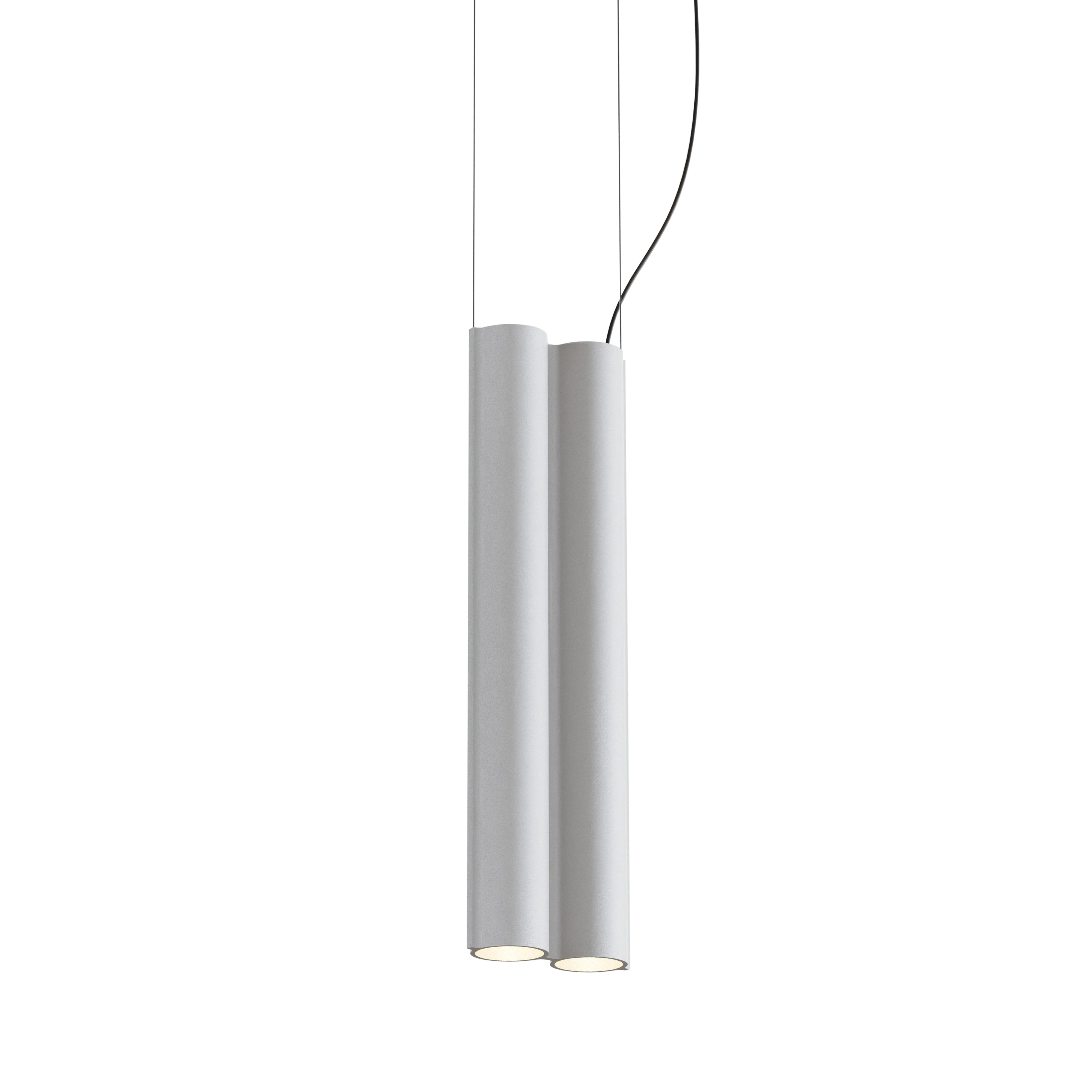 Silo 2SB Suspension Lamp: White