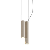 Silo 2SC Suspension Lamp: Beige