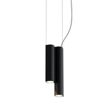 Silo 2SC Suspension Lamp: Black