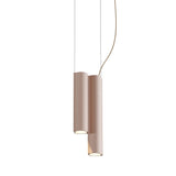 Silo 2SC Suspension Lamp: Dusty Pink