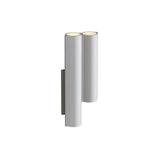 Silo 2WC Wall Light: Uplight + Textured White