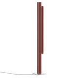 Silo 3FH Floor Light: Textured Terracotta