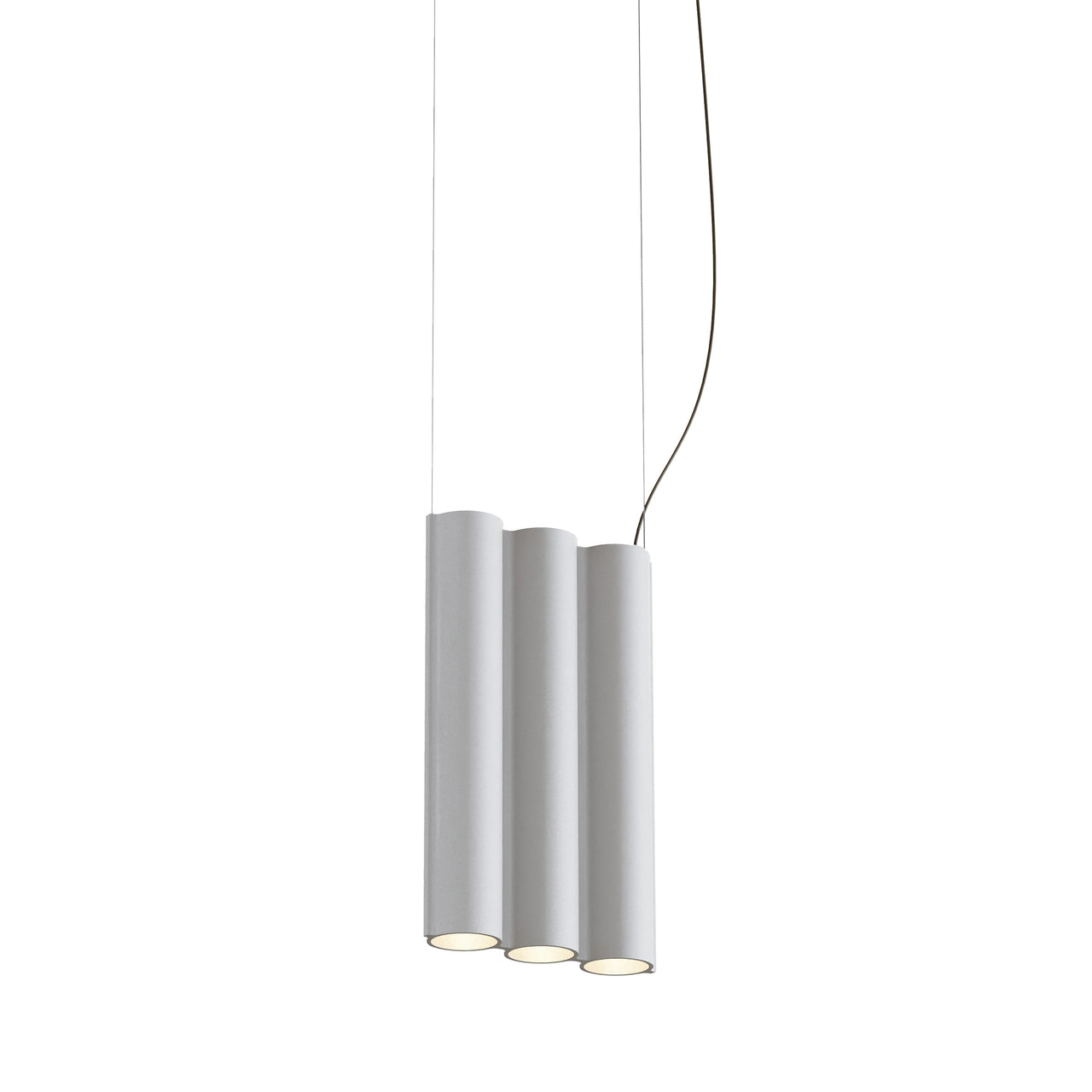 Silo 3SA Suspension Lamp: White