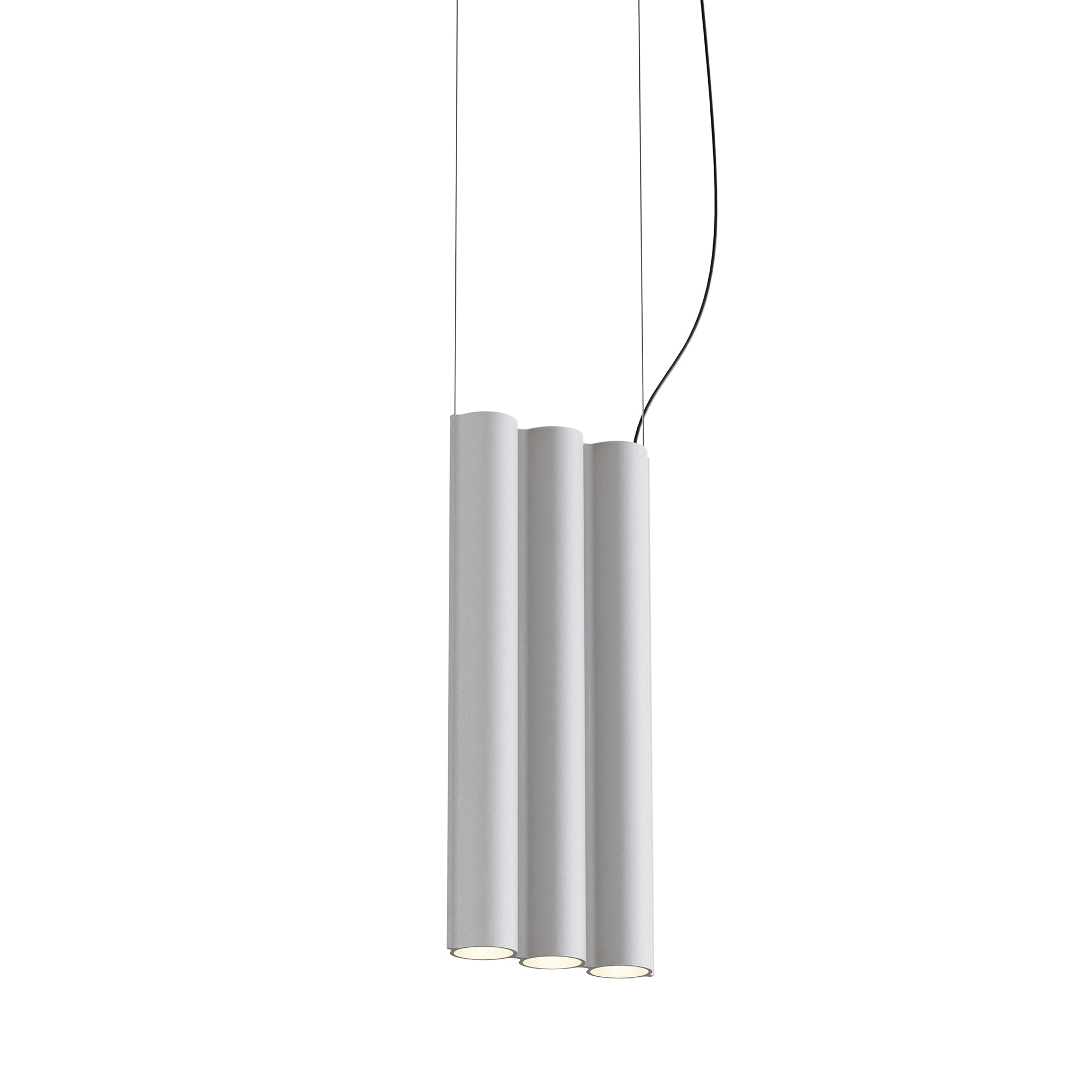 Silo 3SB Suspension Lamp: White
