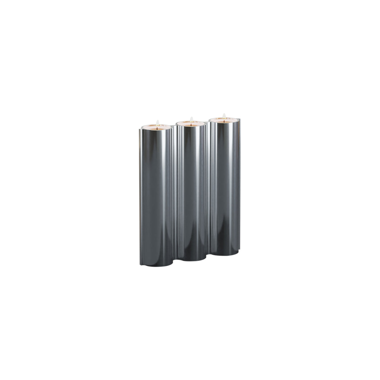 Silo 3VK Vase: Mirror Polished Aluminum