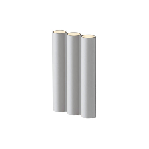 Silo 3WA Wall Light: Uplight + Textured White