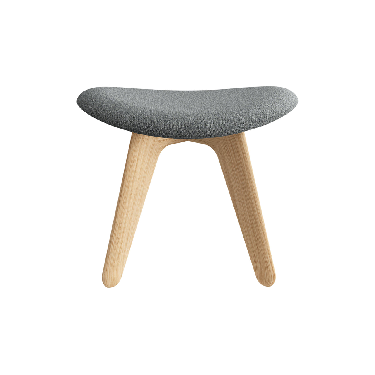 Slab Ottoman: Natural Oak + Hallingdal650130