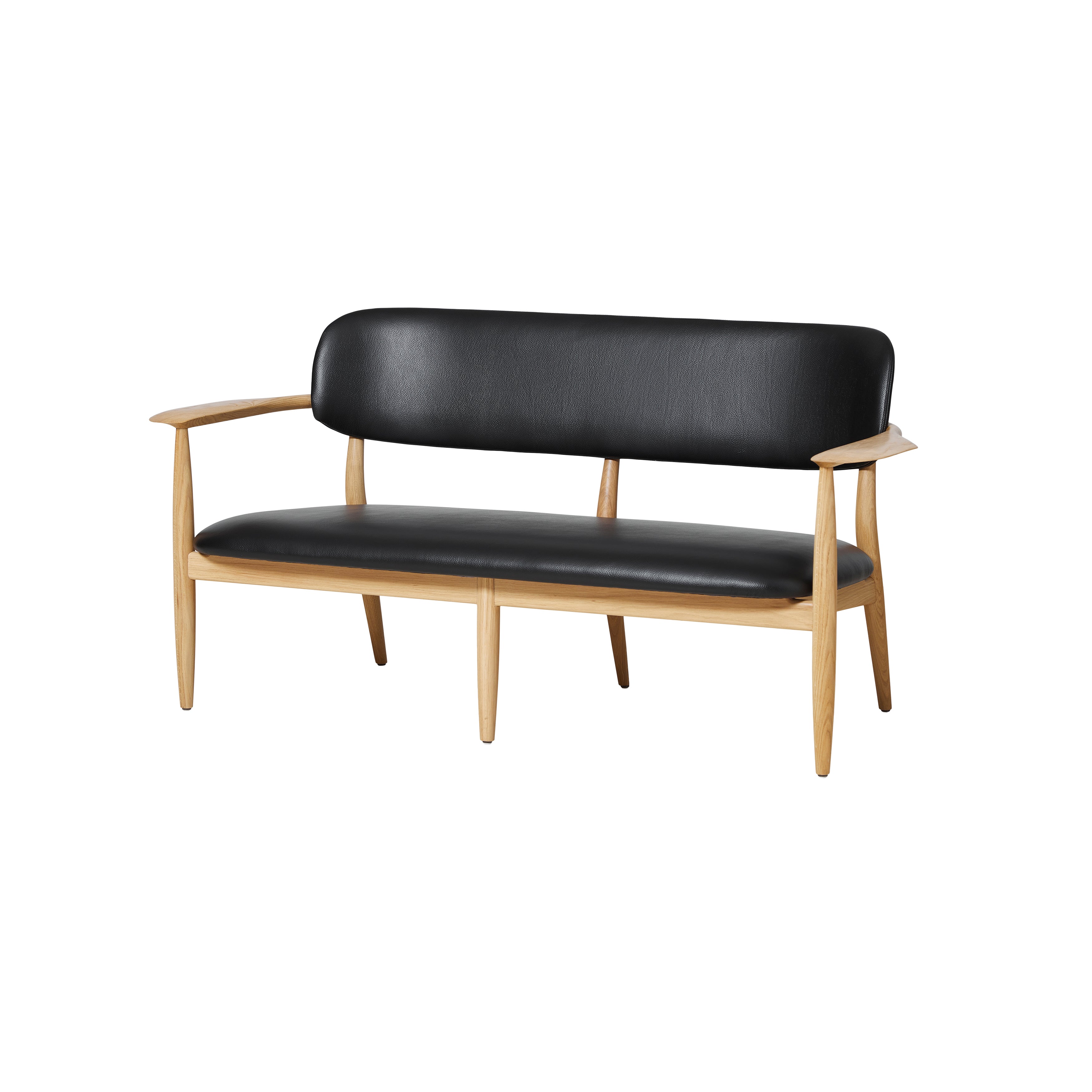 Slow Lounge Chair 2 Seater: Natural Oak