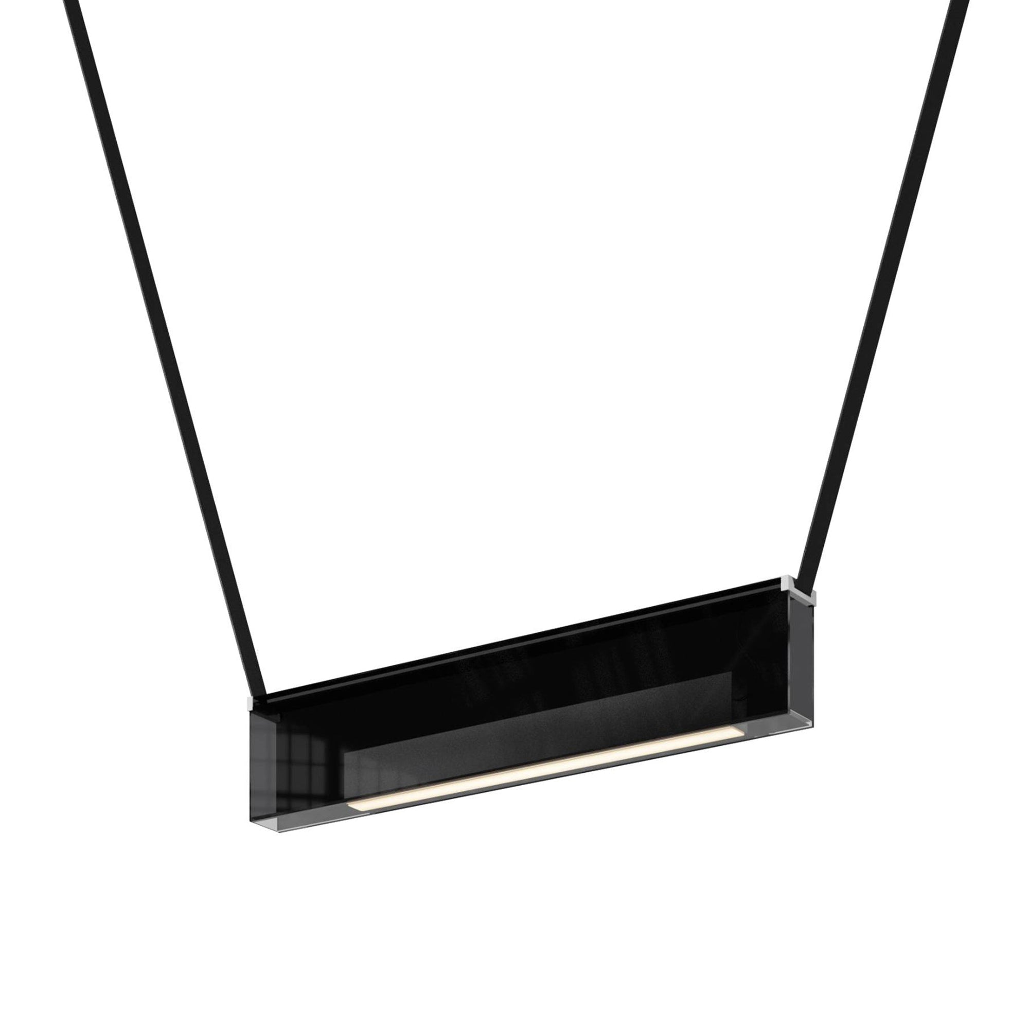 Sainte Atelier 01 Suspension Lamp: Black + Black